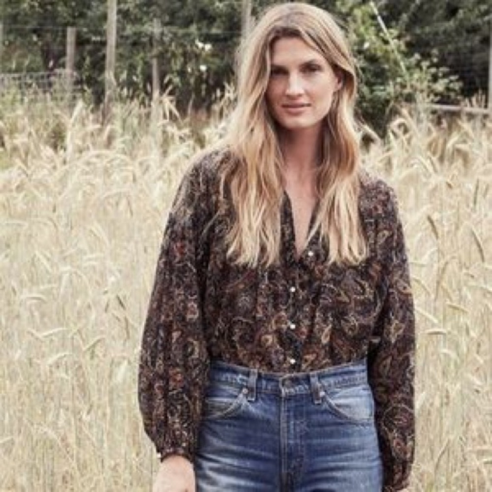 Doen Anita Paisley 𝚃𝚘𝚙